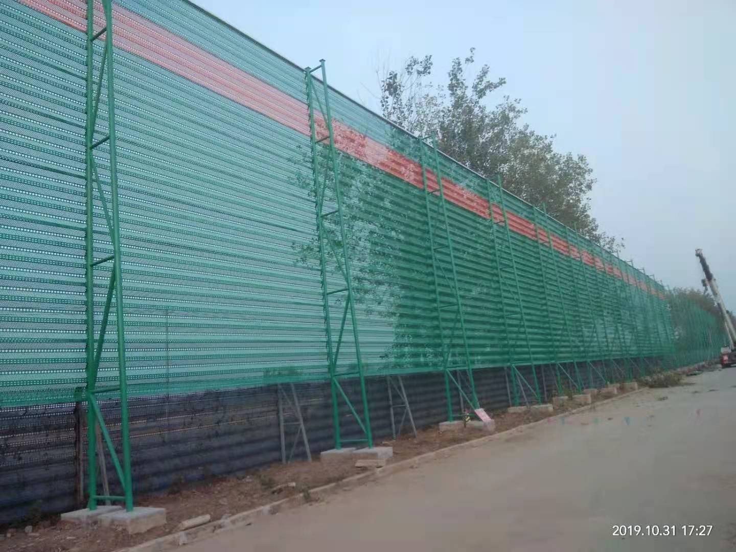 生物電廠(chǎng)擋風(fēng)抑塵墻